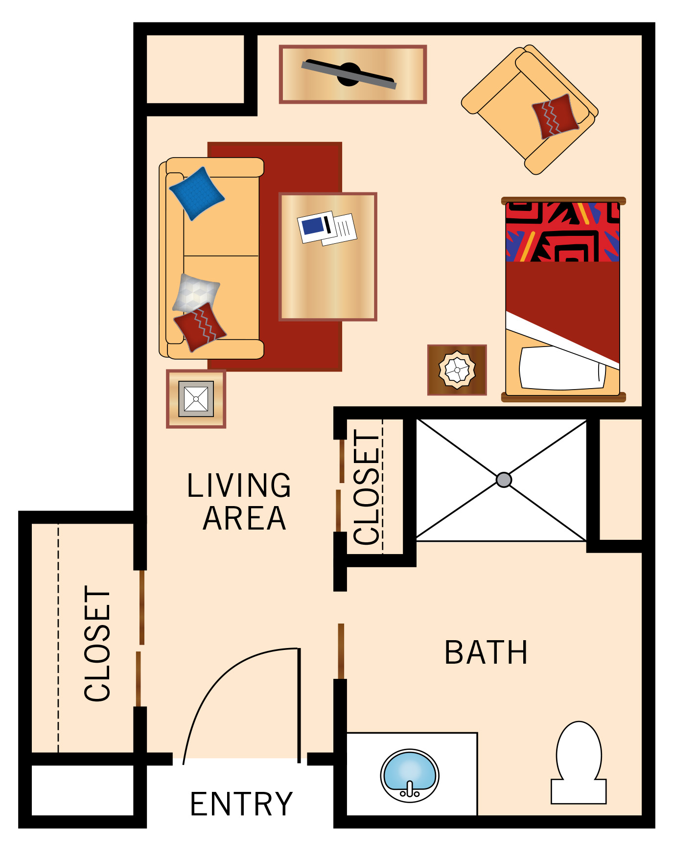 The Michigan floor plan